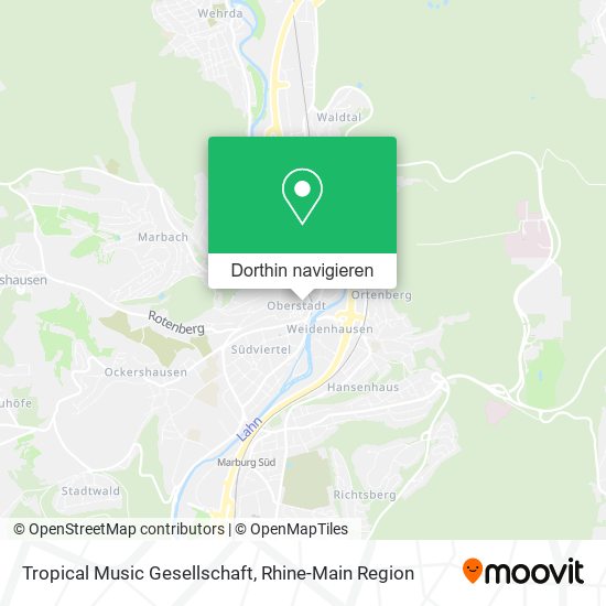 Tropical Music Gesellschaft Karte