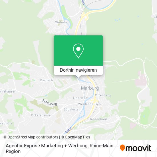 Agentur Exposé Marketing + Werbung Karte