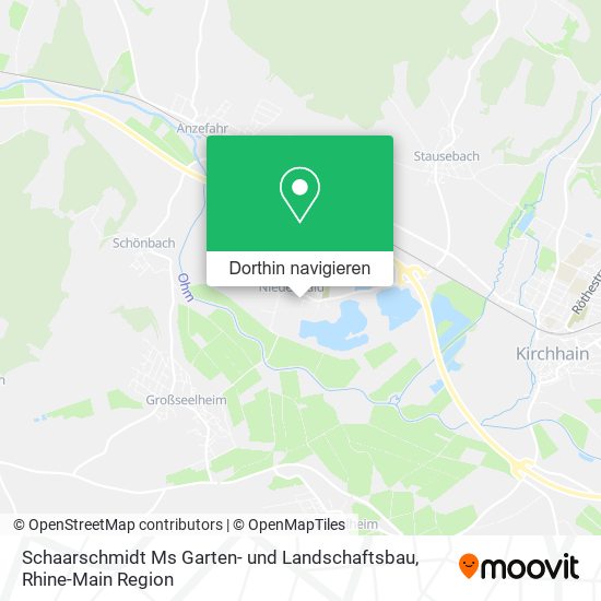 Schaarschmidt Ms Garten- und Landschaftsbau Karte