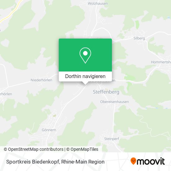 Sportkreis Biedenkopf Karte