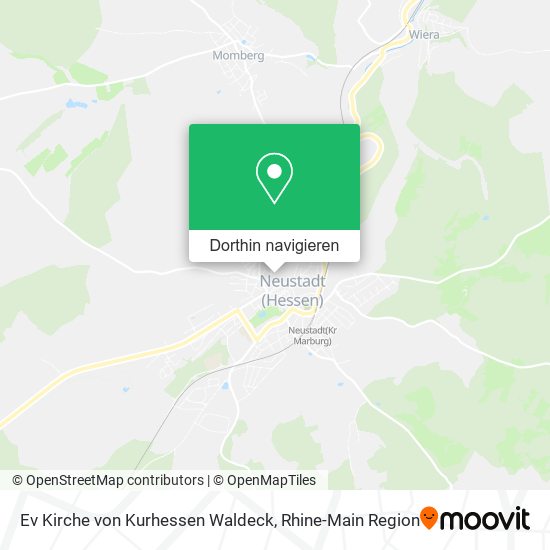 Ev Kirche von Kurhessen Waldeck Karte