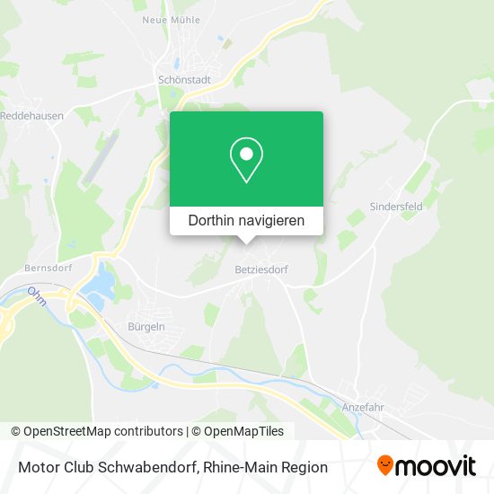 Motor Club Schwabendorf Karte