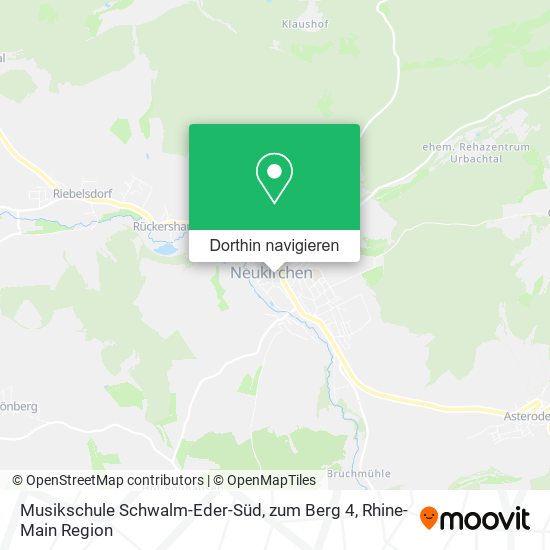 Musikschule Schwalm-Eder-Süd, zum Berg 4 Karte