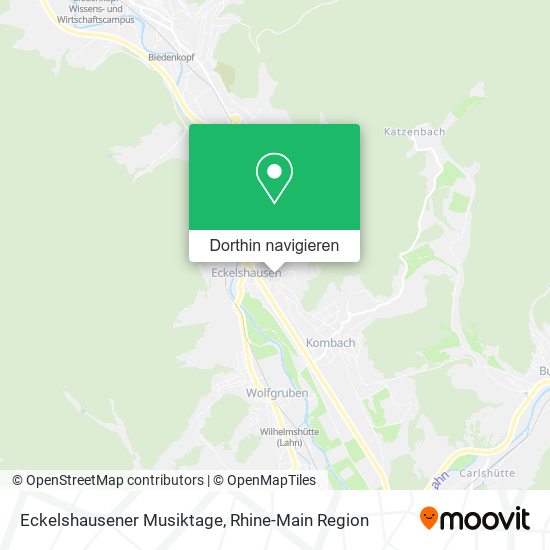 Eckelshausener Musiktage Karte