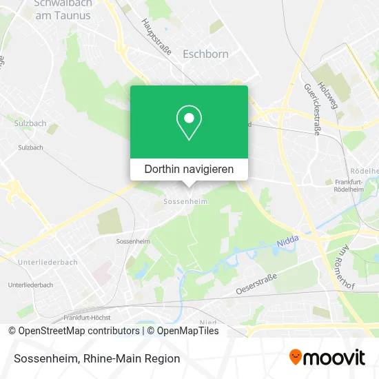 Sossenheim Karte