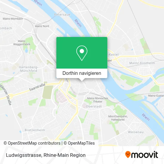 Ludwigsstrasse Karte