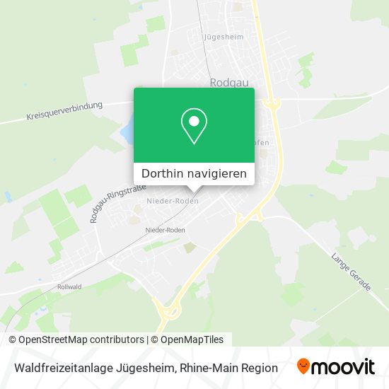 Waldfreizeitanlage Jügesheim Karte