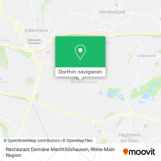 Restaurant Domäne Mechtildshausen Karte