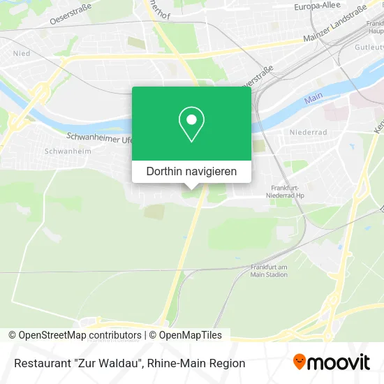 Restaurant "Zur Waldau" Karte