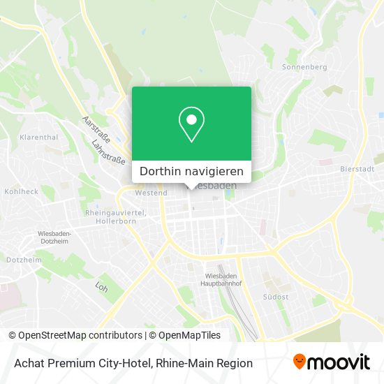 Achat Premium City-Hotel Karte