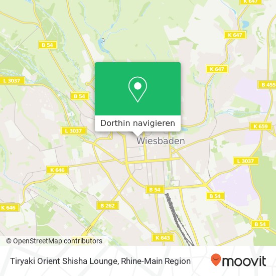 Tiryaki Orient Shisha Lounge Karte