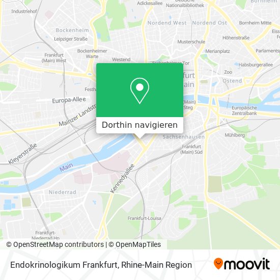 Endokrinologikum Frankfurt Karte