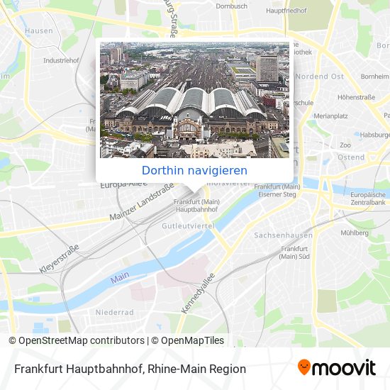 Frankfurt Hauptbahnhof Karte