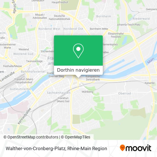 Walther-von-Cronberg-Platz Karte