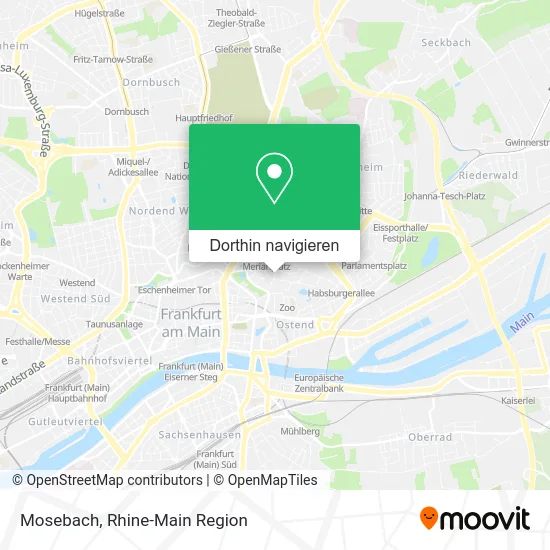 Mosebach Karte