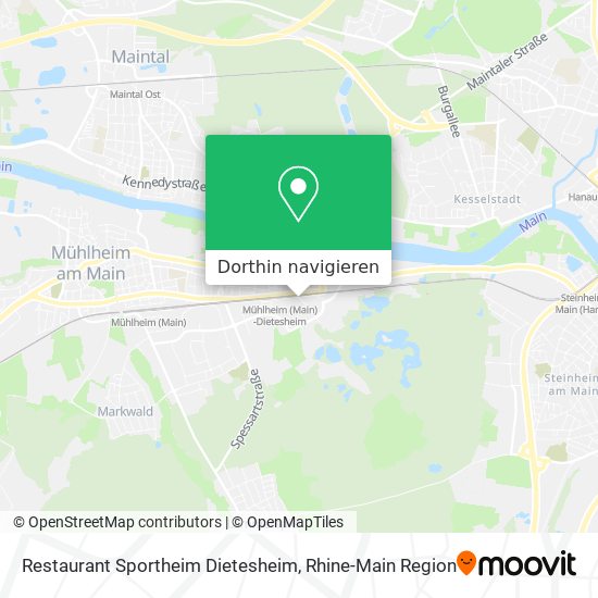 Restaurant Sportheim Dietesheim Karte