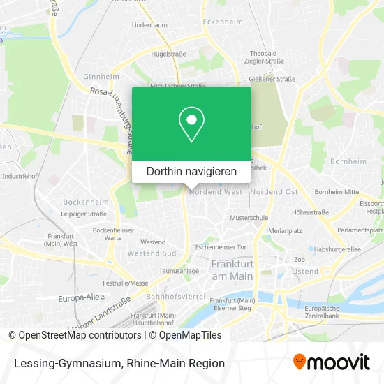 Lessing-Gymnasium Karte