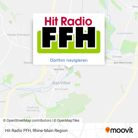 Hit Radio FFH Karte