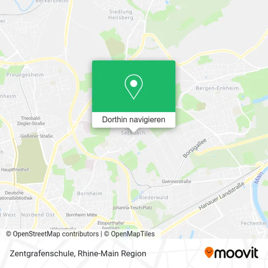 Zentgrafenschule Karte