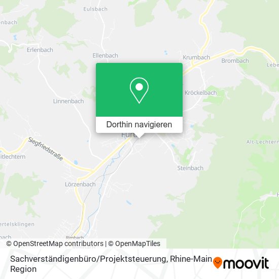 Sachverständigenbüro / Projektsteuerung Karte