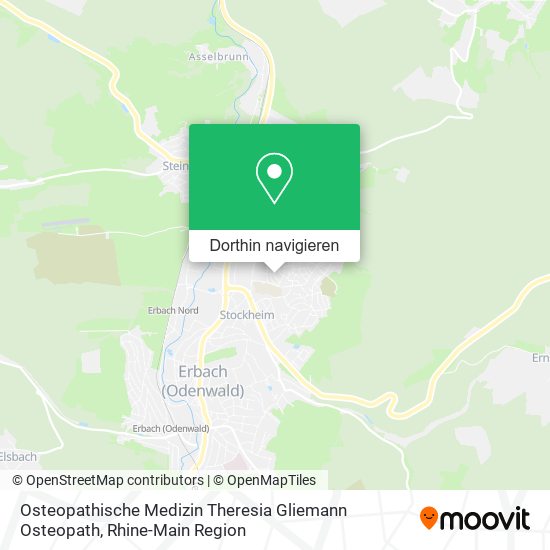 Osteopathische Medizin Theresia Gliemann Osteopath Karte