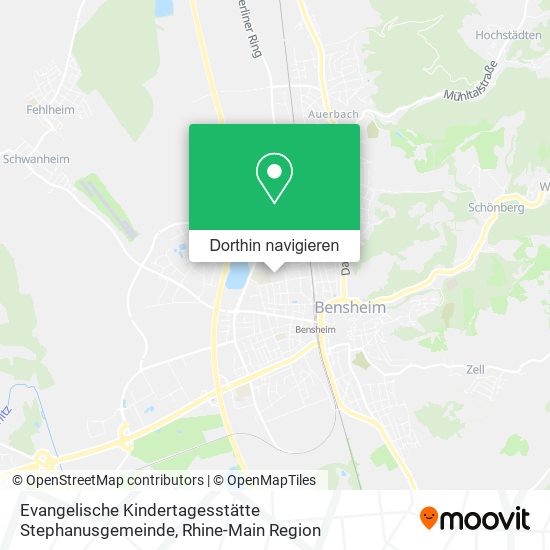 Evangelische Kindertagesstätte Stephanusgemeinde Karte