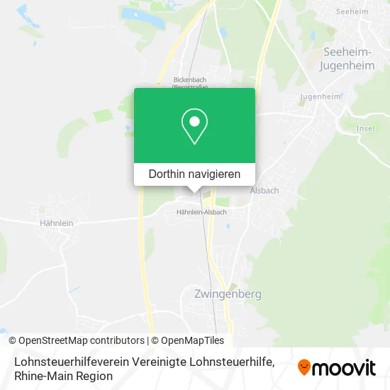 Lohnsteuerhilfeverein Vereinigte Lohnsteuerhilfe Karte