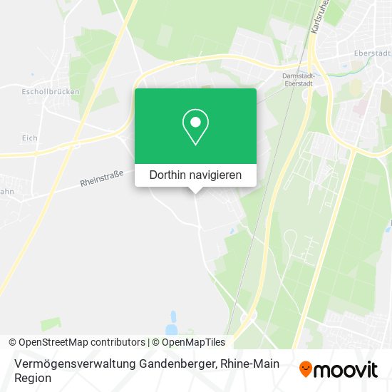 Vermögensverwaltung Gandenberger Karte