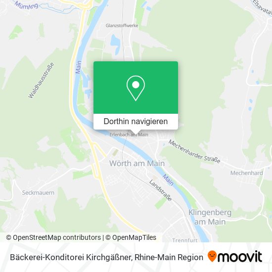 Bäckerei-Konditorei Kirchgäßner Karte