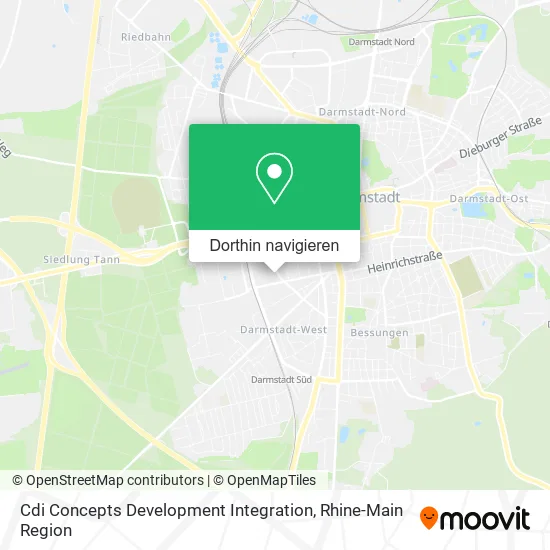 Cdi Concepts Development Integration Karte