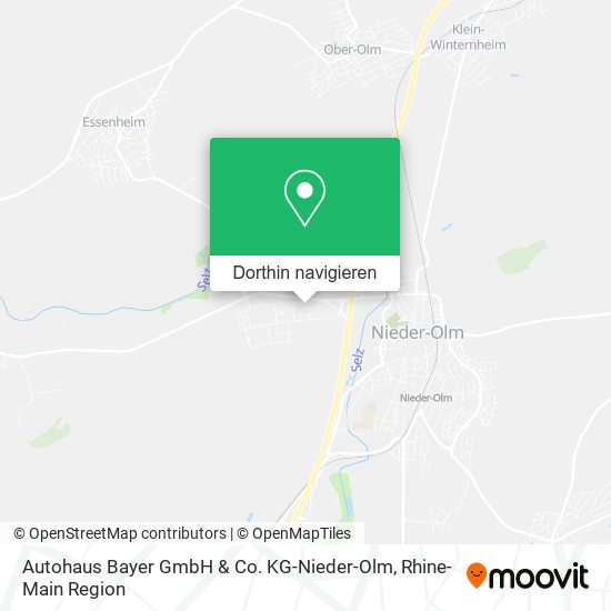 Autohaus Bayer GmbH & Co. KG-Nieder-Olm Karte