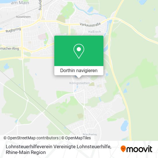 Lohnsteuerhilfeverein Vereinigte Lohnsteuerhilfe Karte