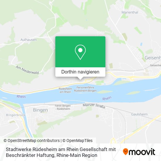 Stadtwerke Rüdesheim am Rhein Gesellschaft mit Beschränkter Haftung Karte