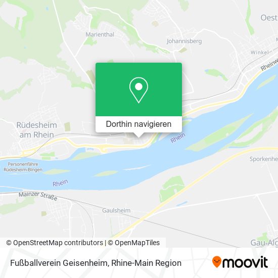 Fußballverein Geisenheim Karte