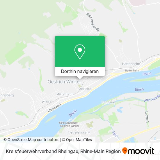 Kreisfeuerwehrverband Rheingau Karte