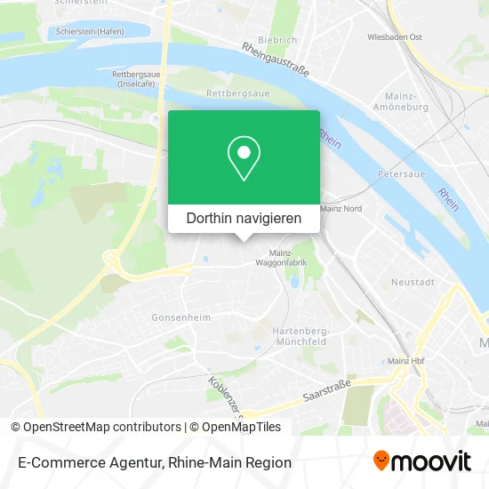 E-Commerce Agentur Karte