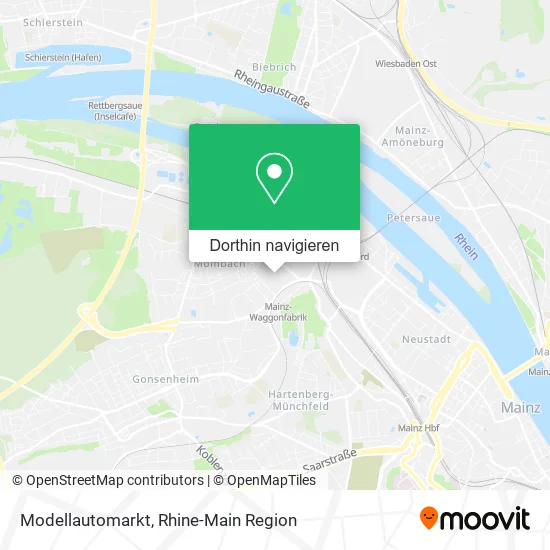 Modellautomarkt Karte