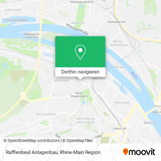 Rafflenbeul Anlagenbau Karte