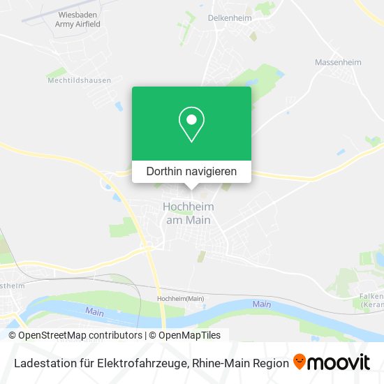 Ladestation für Elektrofahrzeuge Karte