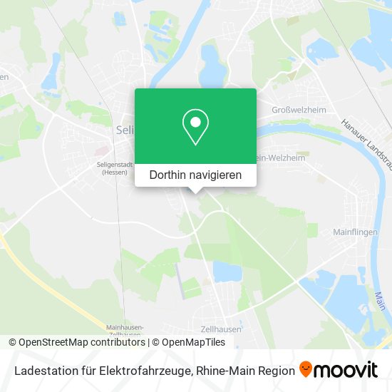 Ladestation für Elektrofahrzeuge Karte