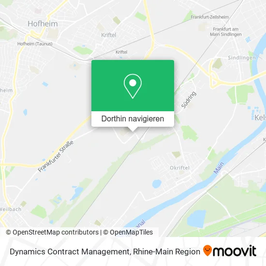 Dynamics Contract Management Karte