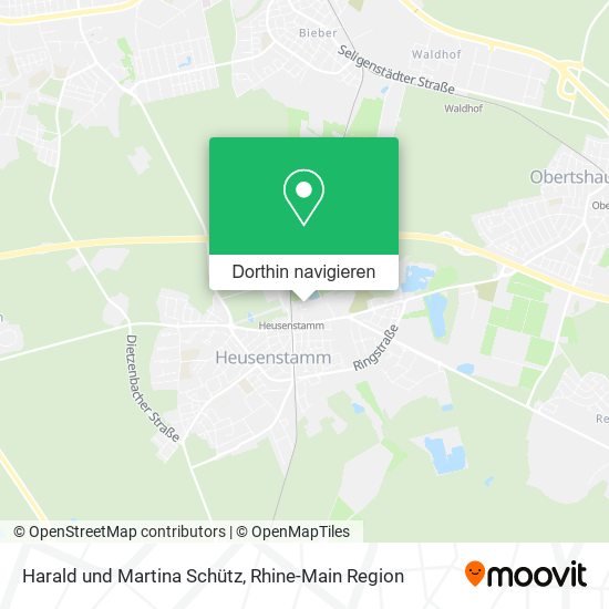 Harald und Martina Schütz Karte