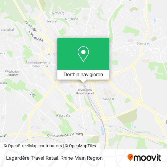 Lagardère Travel Retail Karte