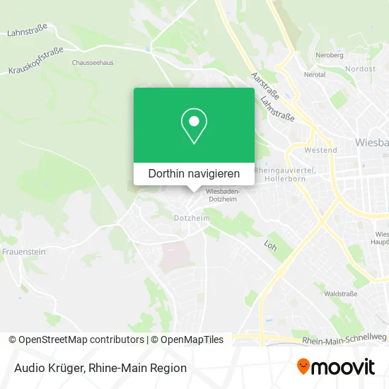 Audio Krüger Karte
