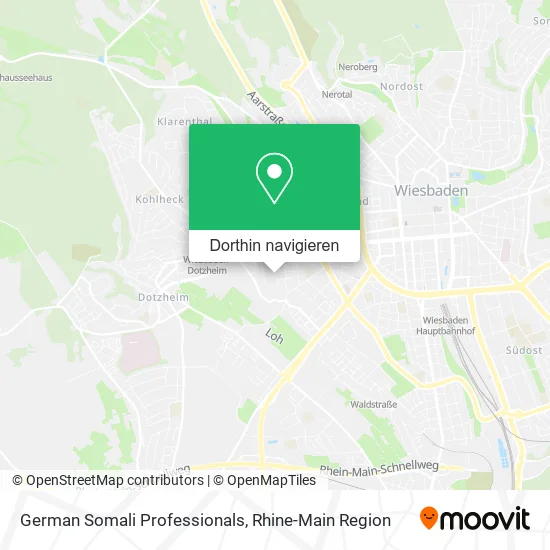 German Somali Professionals Karte