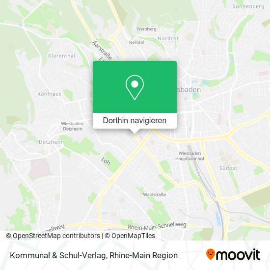 Kommunal & Schul-Verlag Karte