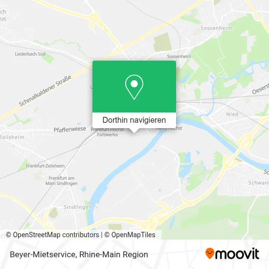 Beyer-Mietservice Karte