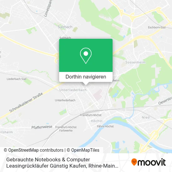 Gebrauchte Notebooks & Computer Leasingrückläufer Günstig Kaufen Karte