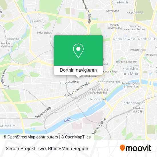 Secon Projekt Two Karte