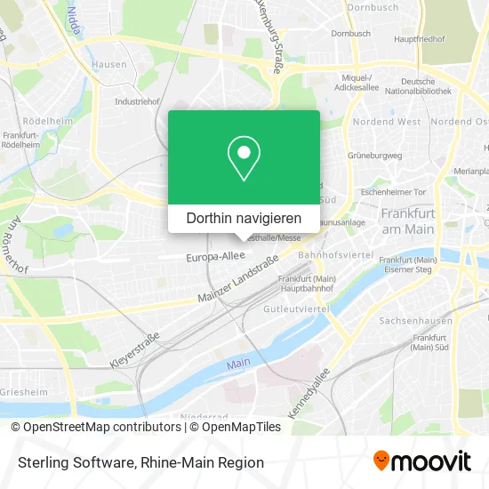 Sterling Software Karte